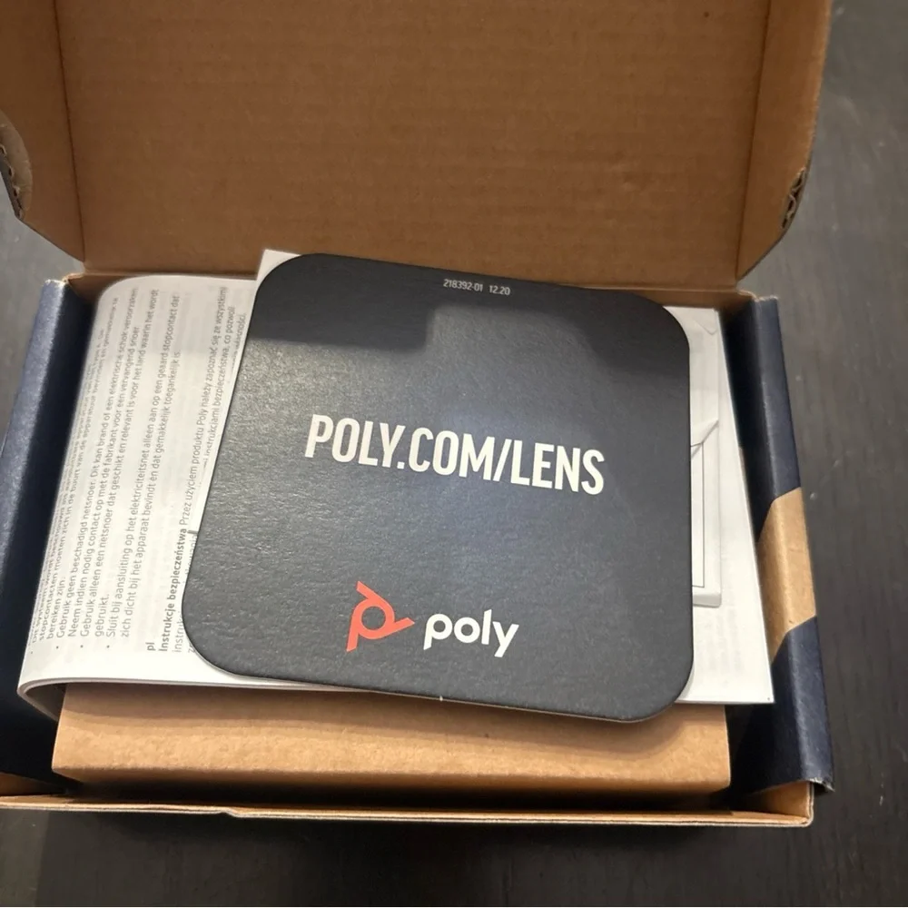 Poly Studio P5 Professional Webcam HD Camera 1080p - 2200-87070-001 open box